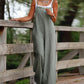 Nora – beige jumpsuit eleganz
