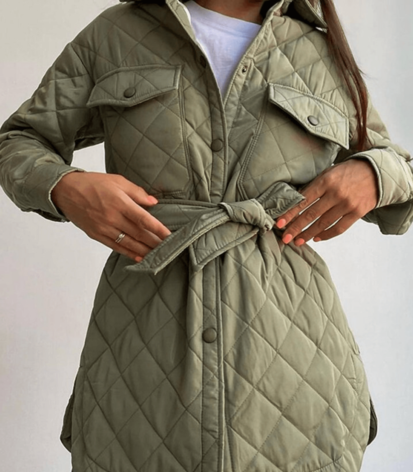 Lose steppjacke in ubergröße - carline