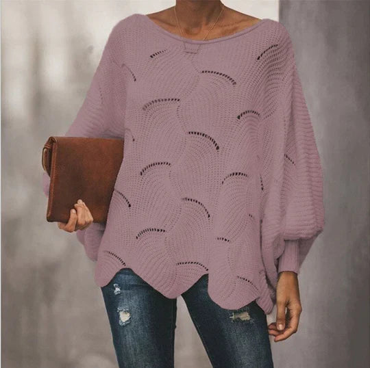 Autumn essence locker gestrickter pullover