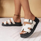 Weiche, schlichte sandalen für frauen