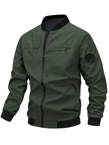 Steven – bestickte einterjacke für herren