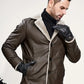 David – lässige bikerjacke für herren