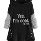 Jasmine - winter-hoodie für damen