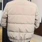 Steven – trendige jacke mit kragen und reißverschluss für herren