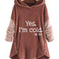 Jasmine - winter-hoodie für damen
