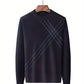 Soren – lässiger warmer pullover mit rundhalsausschnitt
