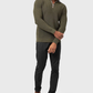 TOMMY - Stylischer Zipper-Pullover für Herren (italienisches Design)