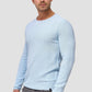 Indicode Herren Loakim Strickpullover mit Rundhals-Ausschnitt & Roll Edge aus 90% Baumwolle - INDICODE