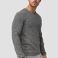 Indicode Herren Loakim Strickpullover mit Rundhals-Ausschnitt & Roll Edge aus 90% Baumwolle - INDICODE