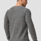 Indicode Herren Loakim Strickpullover mit Rundhals-Ausschnitt & Roll Edge aus 90% Baumwolle - INDICODE