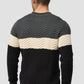 Indicode Herren Dean Pullover mit Ripp-Bündchen & Rundhals-Ausschnitt - INDICODE