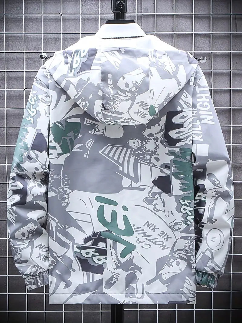Nicholas – mittellange windjacke für herren