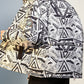 Dennis – geometrische pufferjacke für herren