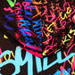 Hugo – kapuzenpullover im graffiti-design
