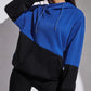 Savannah – farbblock-hoodie für damen