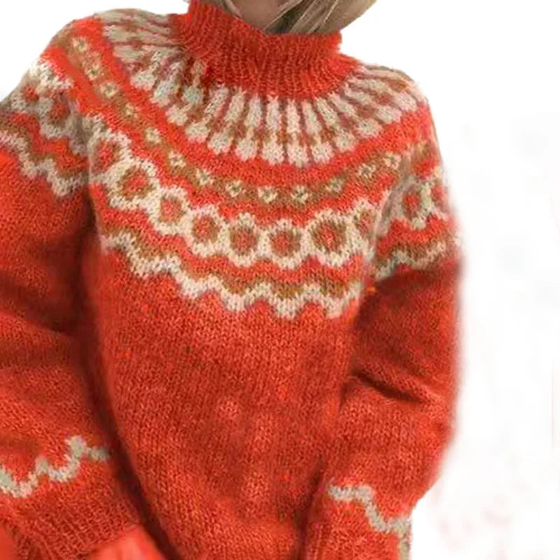 Isabella – vintage-rollkragenpullover