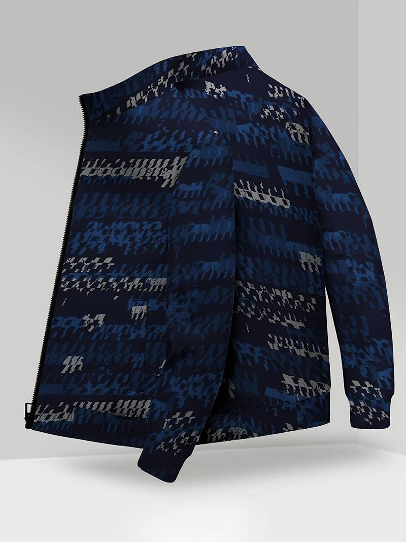 Nicholas – vintage-reißverschlussjacke für herren