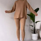 Linnea – rollkragenpullover, 2-teiliges set