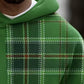 Matthew – karierter kapuzenpullover für männer
