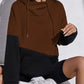 Savannah – farbblock-hoodie für damen
