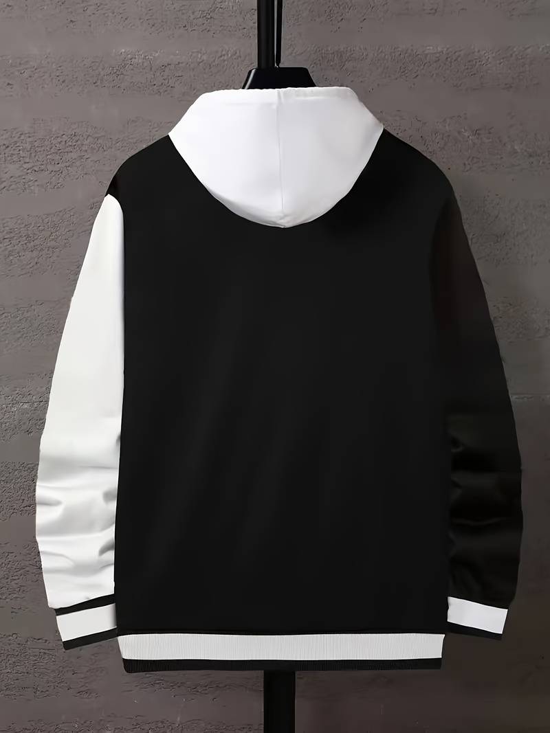 James - baseballjacke mit kapuze