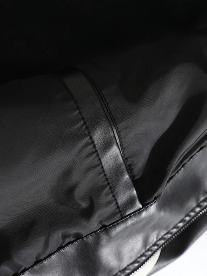 Parker – lässige farbblockjacke