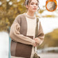 Penelope – lässiger Kontrast-Thermopullover für Damen