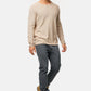 Indicode Herren Loakim Strickpullover mit Rundhals-Ausschnitt & Roll Edge aus 90% Baumwolle - INDICODE