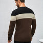 Christopher – pullover mit dreifarbigen streifen