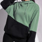 Savannah – farbblock-hoodie für damen