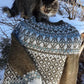 Aaron – vintage-pullover mit rundhalsausschnitt und nieten für herren