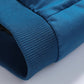 Elijah – lässige wattierte jacke im farbblockdesign