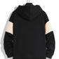 Gregory – langärmliger kontrast-hoodie für herren