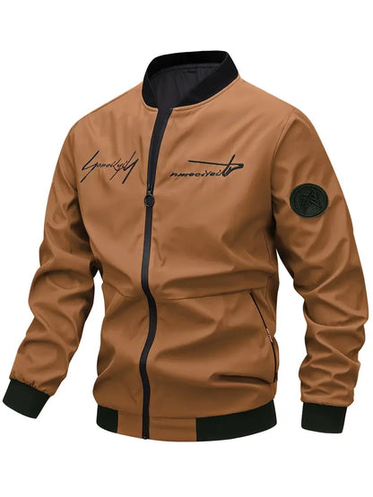 Steven – bestickte einterjacke für herren