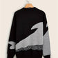 Ignatius – pullover im cartoon-wal-design