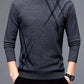 Hayden – stilvoller pullover mit geometrischem muster für herren