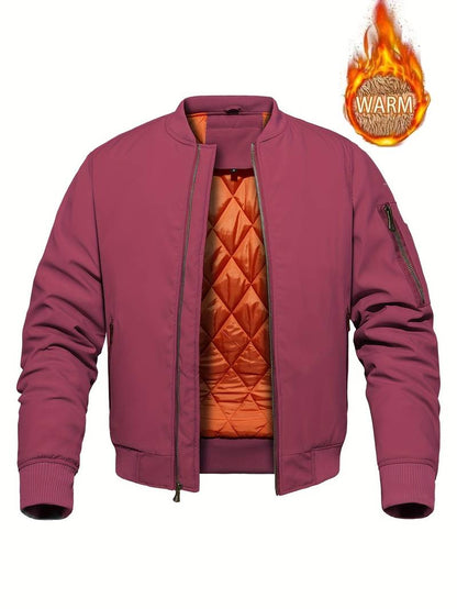 Robert – klassische bomberjacke für herren