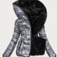 Flashi - Gepolsterte Jacke mit warmem Plüschfutter