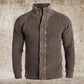 Kevin – solide strickjacke mit langen armeln