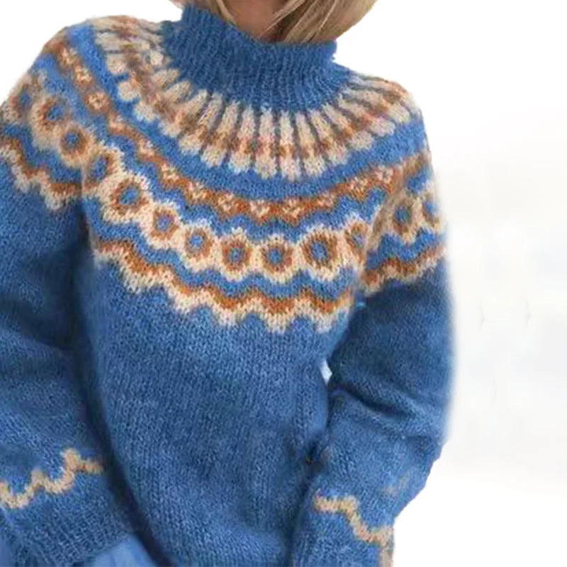 Isabella – vintage-rollkragenpullover