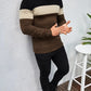 Christopher – pullover mit dreifarbigen streifen