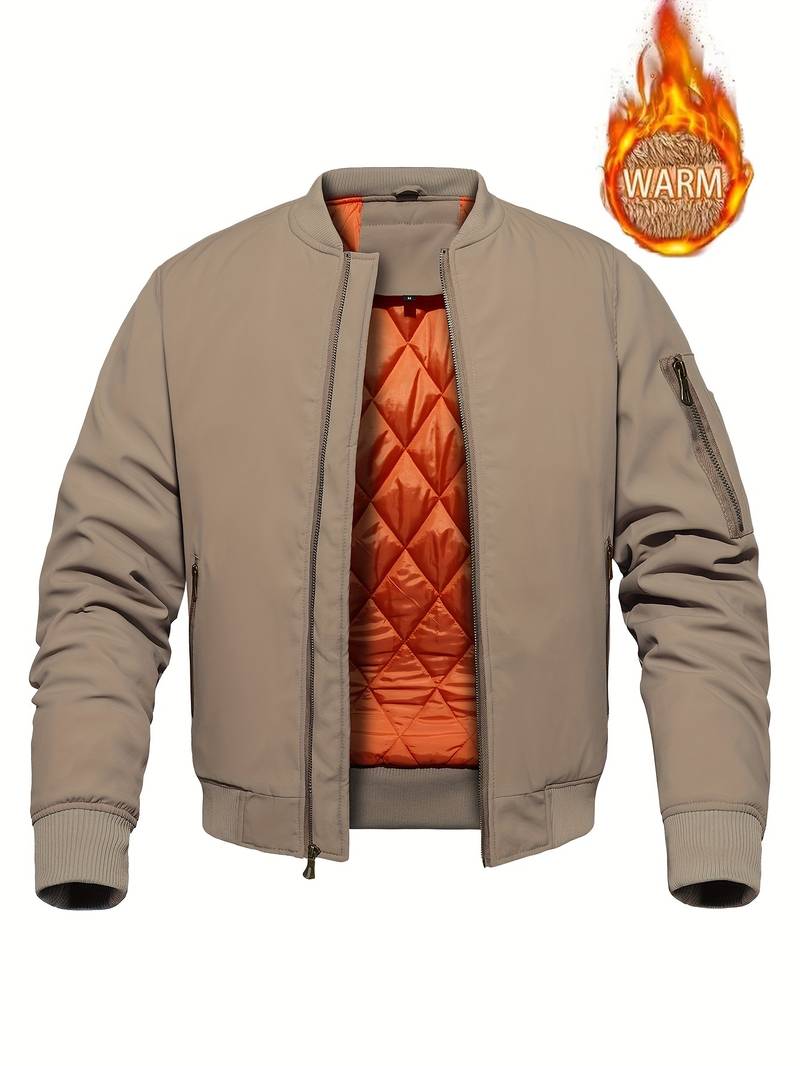 Robert – klassische bomberjacke für herren