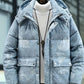 Luke – winterjacke mit kapuze für herren