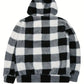 Daniel – karierter fleece-hoodie für herren