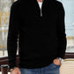 Stylischer zipper-pullover für herren (italienisches Design)