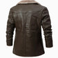 David – lässige bikerjacke für herren