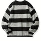 Richard – pullover mit retro-streifenmuster