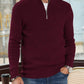 Stylischer zipper-pullover für herren (italienisches Design)