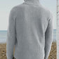 Stylischer zipper-pullover für herren (italienisches Design)