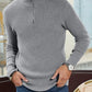 Stylischer zipper-pullover für herren (italienisches Design)